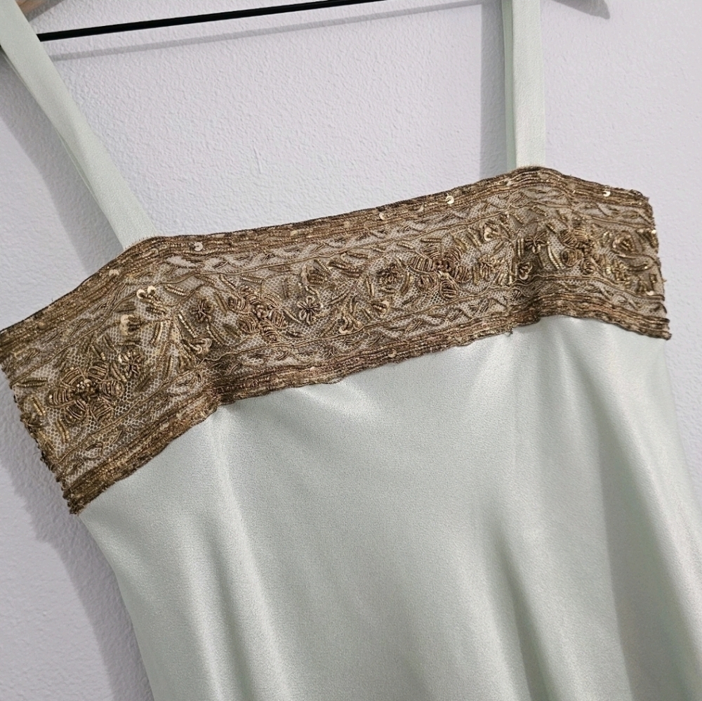 SOLD! Vintage Joanna Nelson • Silky Slip Dress - Picture 3 of 10